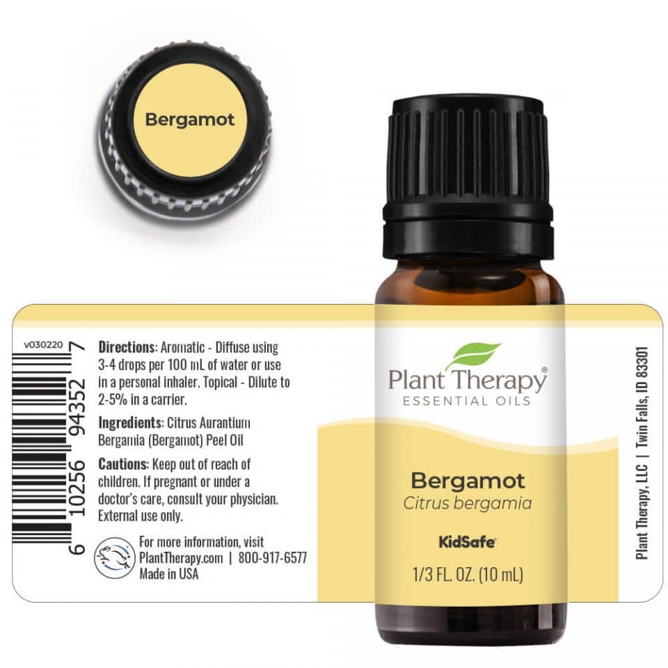 Prírodný esenciálny olej Bergamot na rany a odreniny