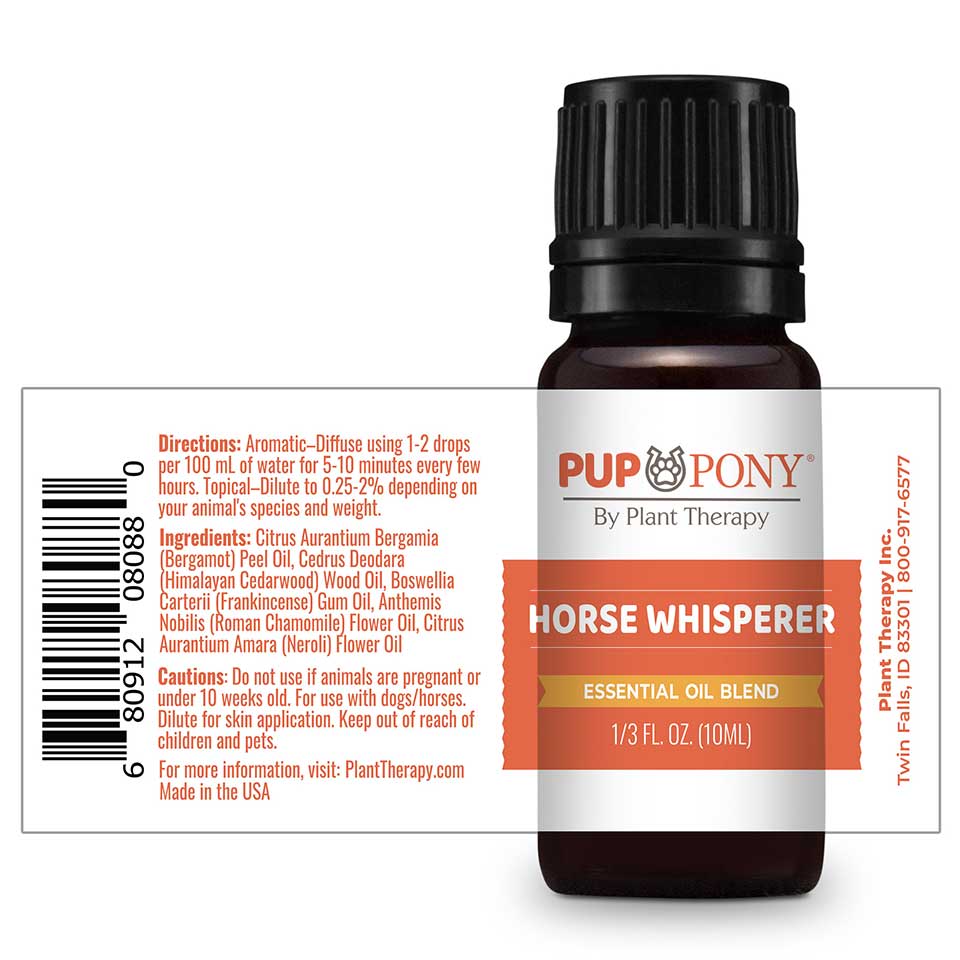 horse whisper esenciálny olej na upokojenie koňa