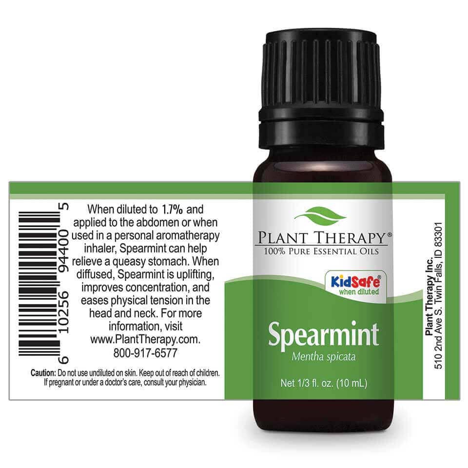 Prírodný esenciálny olej Spearmint na trávenie a zápachu