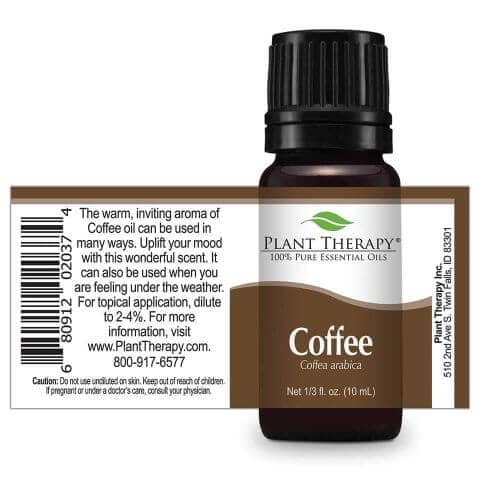 Prírodný esenciálny olej Káva na apetít a trávenie