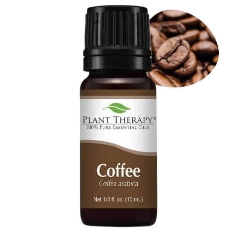 Prírodný esenciálny olej Káva Plant Therapy proti únave