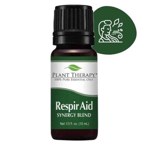 Prírodný esenciálny olej Respir Aid na dýchanie a suchý kašeľ