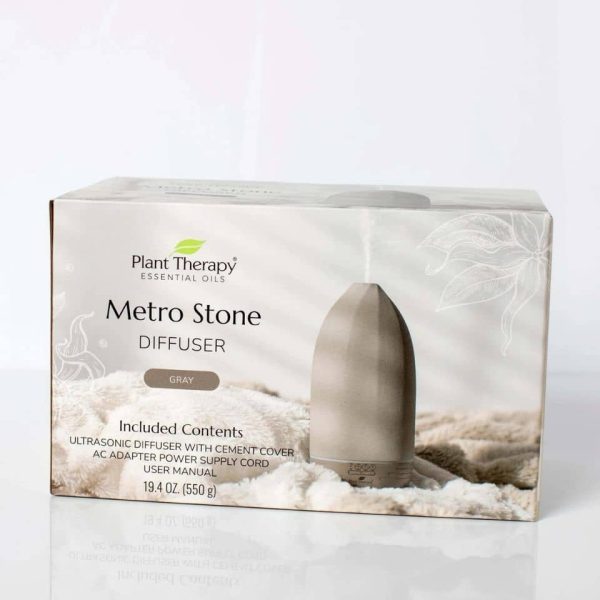Metro Stone ultrasonický difúzer na esenciálne oleje Plant Therapy