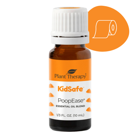prírodný esenciálny olej na trávenie a boľavé bruško pre deti